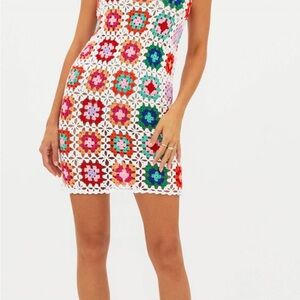 Colorful Crochet Pattern Dress
